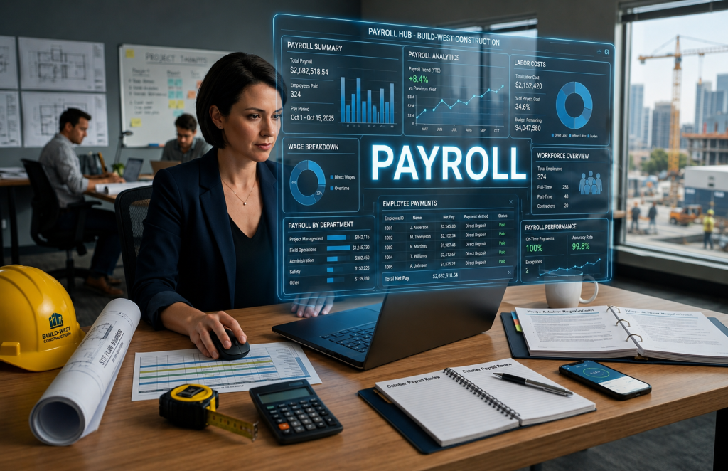 payroll for construction companies